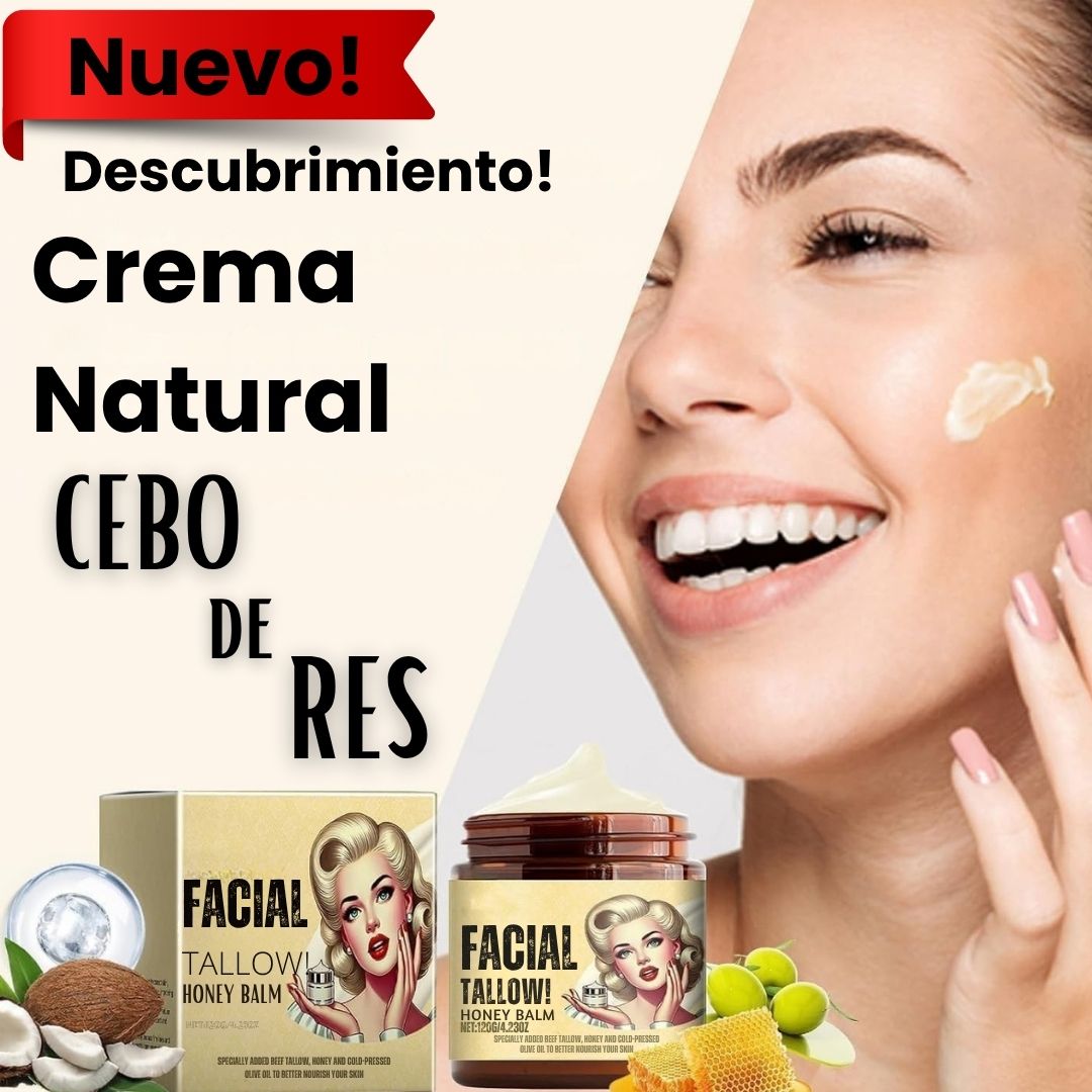 Bálsamo Hidratante de Sebo y Miel (FACIAL TALLOW)
