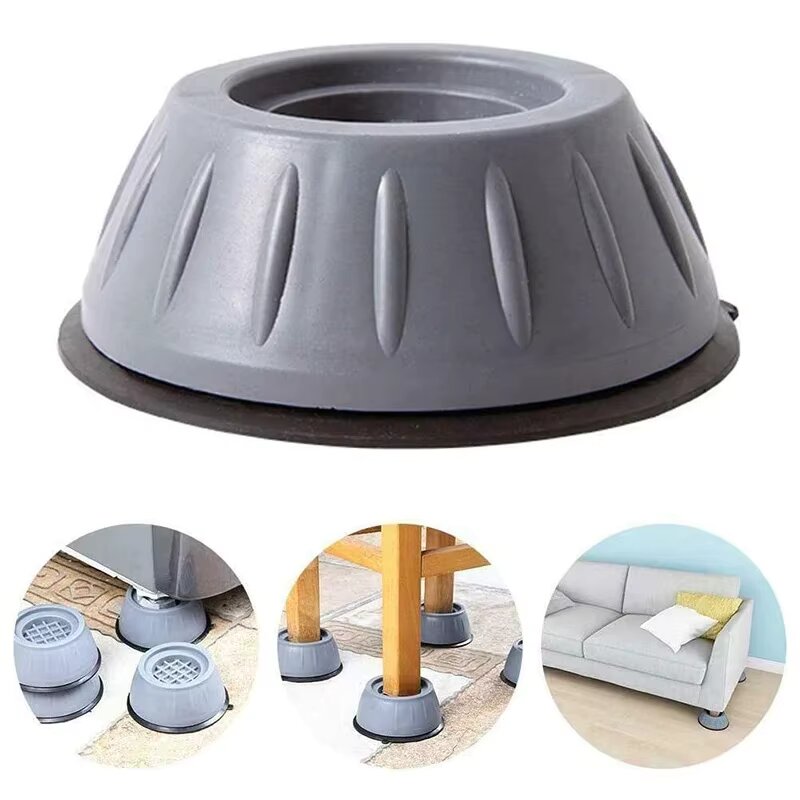 BASES PARA LAVADORA (4 PIEZAS)