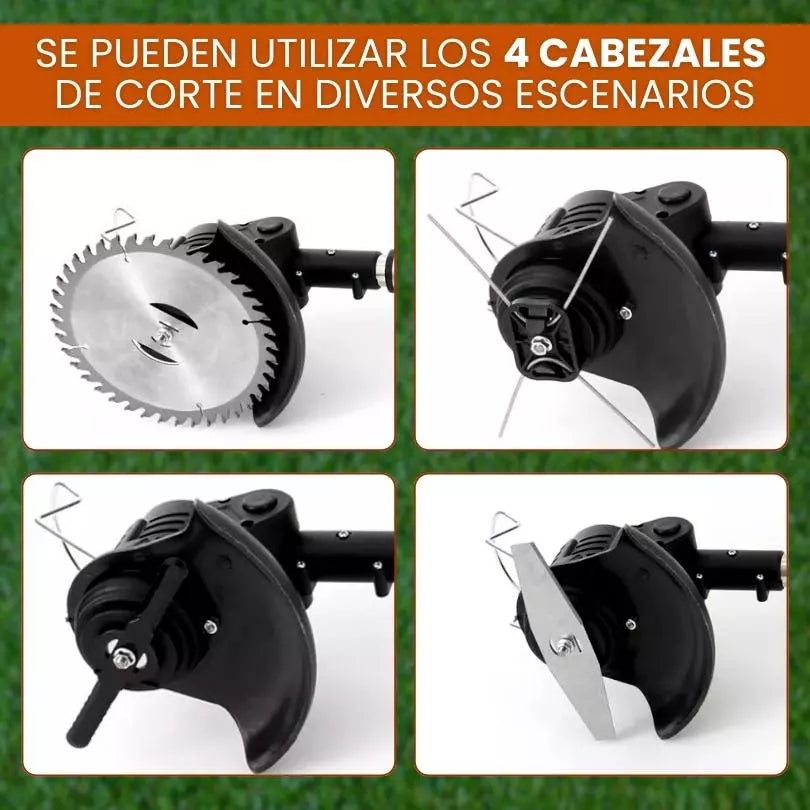 CORTADORA DE CESPED Y MALEZAS INALAMBRICA...