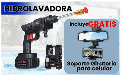 HIDROLAVADORA (2) BATERIAS 48V + SOPORTE CELULAR