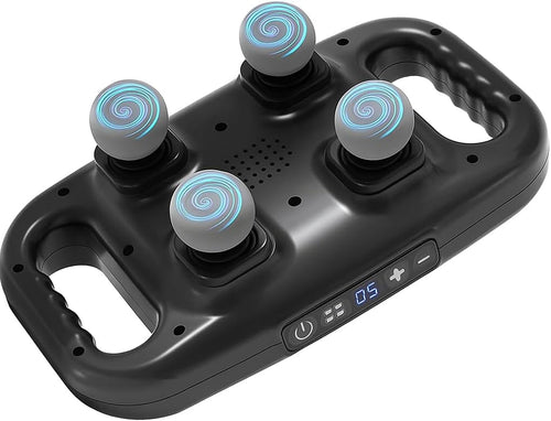 RelaxPro 4D – Masajeador Eléctrico Profesional de 4 Cabezas ✅