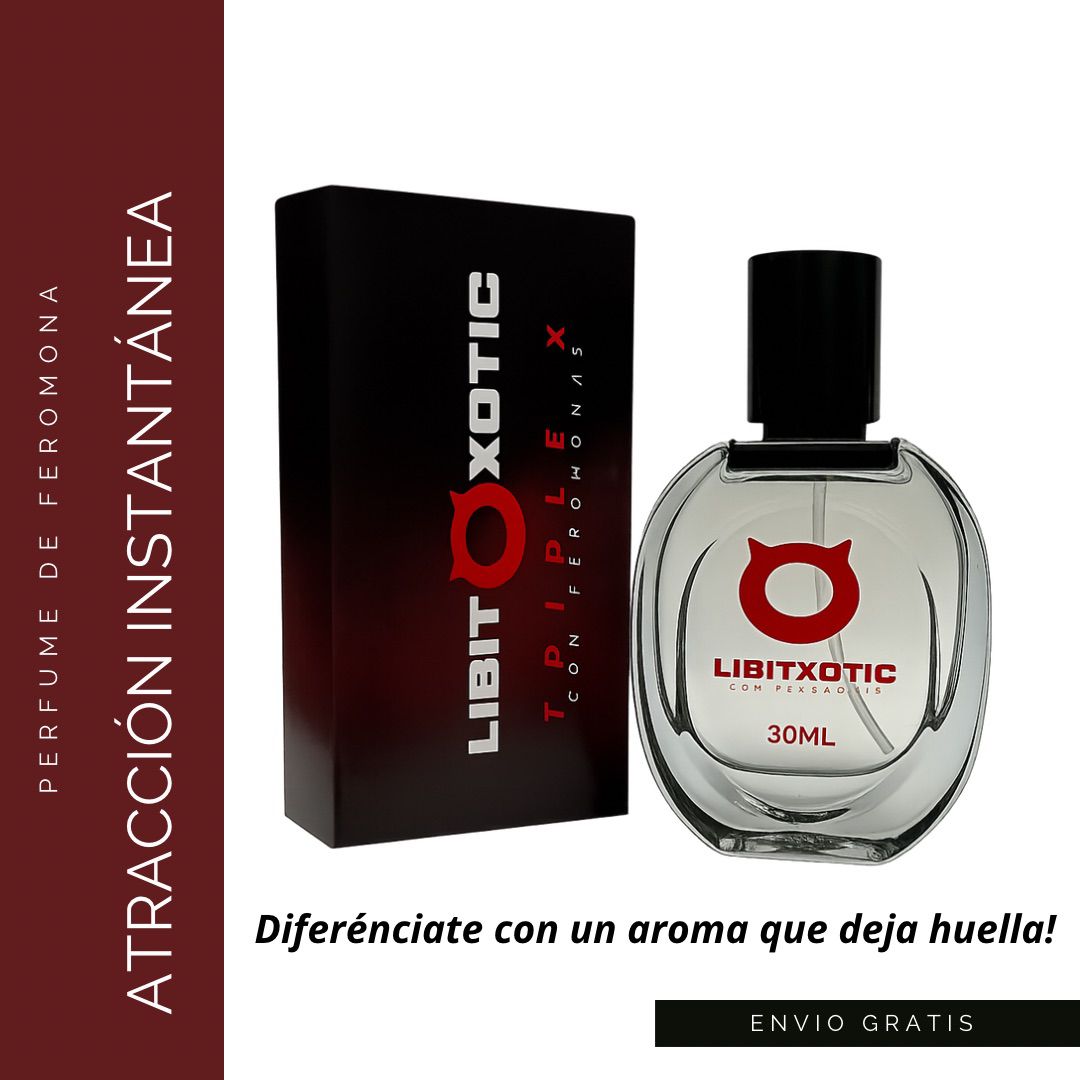 Perfume LibitXotic con Feromonas – 30ML Original