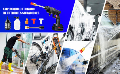 HIDROLAVADORA (2) BATERIAS 48V + SOPORTE CELULAR